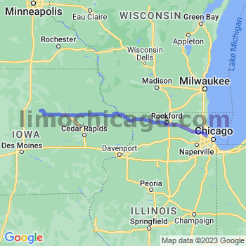 Travel from Ackley to O'Hare airport Limousine service to O'Hare airport (ORD)
