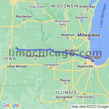 Travel from Ackley to Chicago Loop Limousine service to Chicago Loop