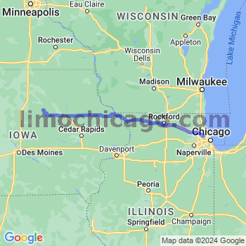 Travel from Aplington to O'Hare airport Limousine service to O'Hare airport (ORD)