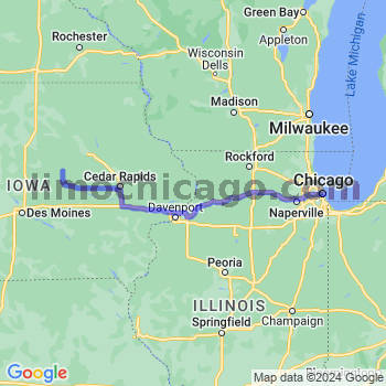 Travel from Beaman to Chicago Loop Limousine service to Chicago Loop