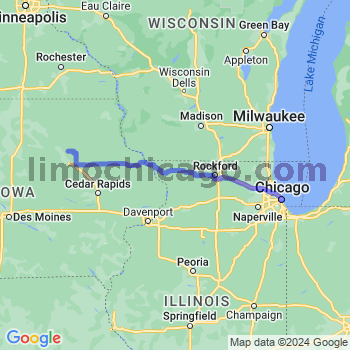 Limousine service to Chicago Loop