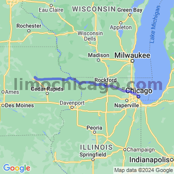 Travel from Dewar to Chicago Loop Limousine service to Chicago Loop