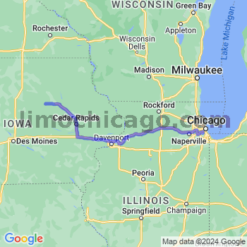 Travel from Dike to Midway airport Limousine service to Midway airport (MDW)