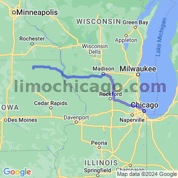 Limousine service to Chicago Loop