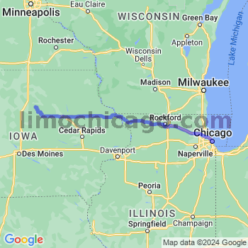 Limousine service to Chicago Loop