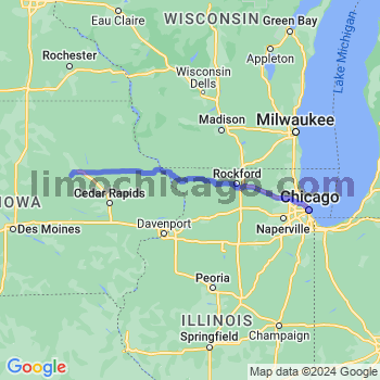 Limousine service to Chicago Loop
