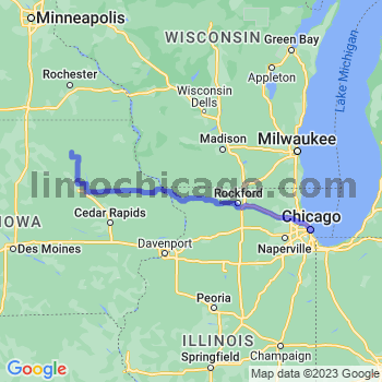 Travel from Ionia to Chicago Loop Limousine service to Chicago Loop