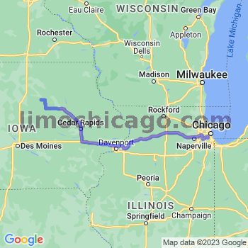 Travel from Kesley to Midway airport Limousine service to Midway airport (MDW)