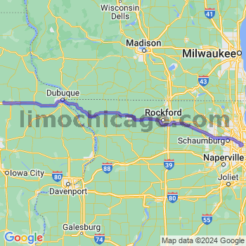 Travel from Masonville to O'Hare airport Limousine service to O'Hare airport (ORD)