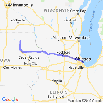 Travel from New Hampton to Chicago Loop Limousine service to Chicago Loop