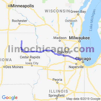 Travel from North Washington to O'Hare airport Limousine service to O'Hare airport (ORD)