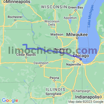 Travel from Oelwein to Chicago Loop Limousine service to Chicago Loop