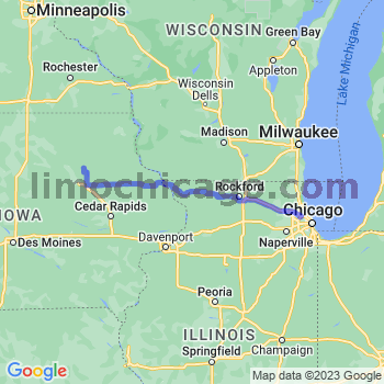 Travel from Readlyn to O'Hare airport Limousine service to O'Hare airport (ORD)