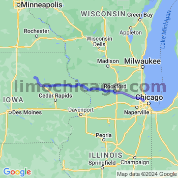 Travel from Shell Rock to O'Hare airport Limousine service to O'Hare airport (ORD)