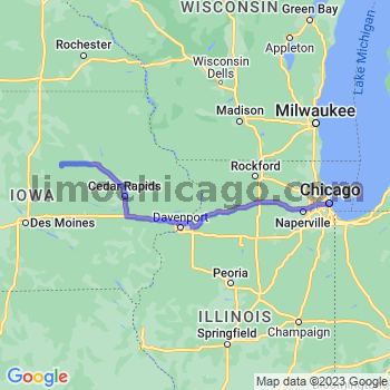 Travel from Wellsburg to Chicago Loop Limousine service to Chicago Loop