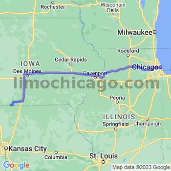 Travel from Redding to Chicago Loop Limousine service to Chicago Loop