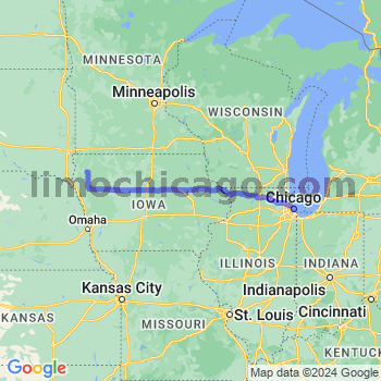 Travel from Alton to Chicago Loop Limousine service to Chicago Loop