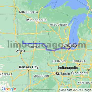 Travel from Cherokee to Midway airport Limousine service to Midway airport (MDW)