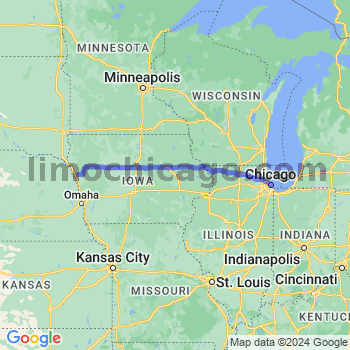Travel from Hornick to Chicago Loop Limousine service to Chicago Loop