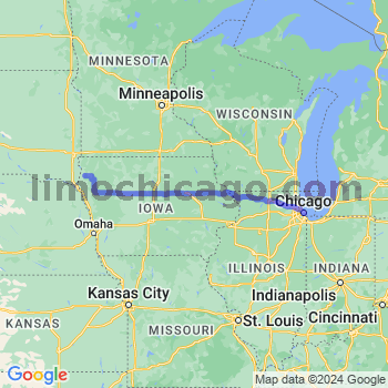 Travel from Ireton to Chicago Loop Limousine service to Chicago Loop