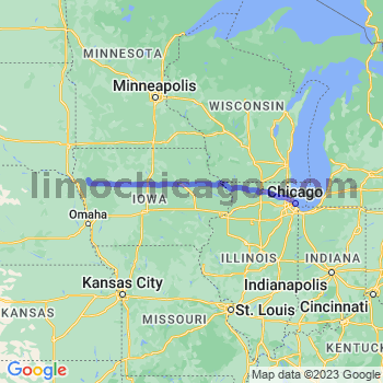 Travel from Kingsley to Chicago Loop Limousine service to Chicago Loop