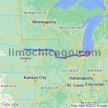 Limousine service to Chicago Loop