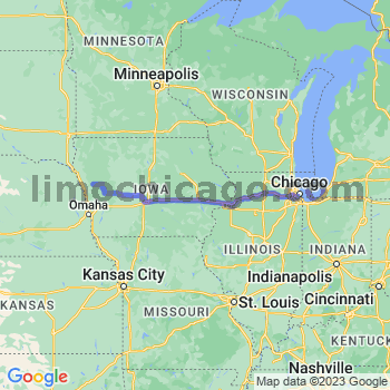 Travel from Mapleton to Midway airport Limousine service to Midway airport (MDW)