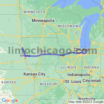 Travel from Sergeant Bluff to Chicago Loop Limousine service to Chicago Loop