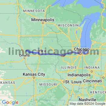 Travel from Ute to O'Hare airport Limousine service to O'Hare airport (ORD)