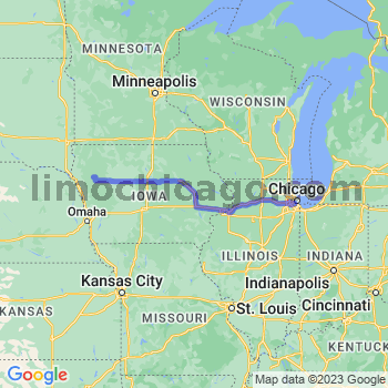 Travel from Washta to Midway airport Limousine service to Midway airport (MDW)
