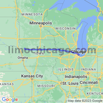 Travel from Washta to Chicago Loop Limousine service to Chicago Loop