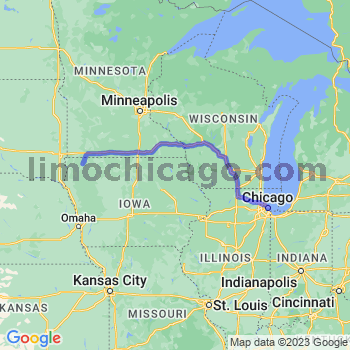 Travel from Ashton to Chicago Loop Limousine service to Chicago Loop
