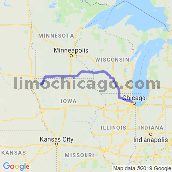 Travel from Boyden to O'Hare airport Limousine service to O'Hare airport (ORD)