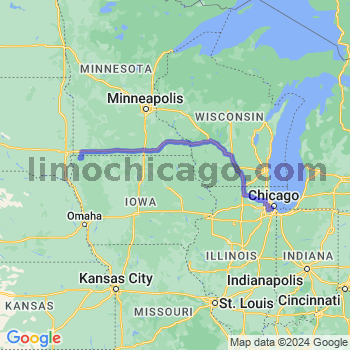 Travel from Rock Rapids to Midway airport Limousine service to Midway airport (MDW)