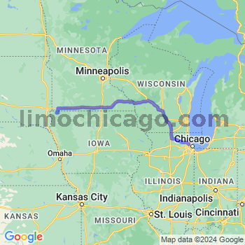 Travel from Rock Rapids to O'Hare airport Limousine service to O'Hare airport (ORD)