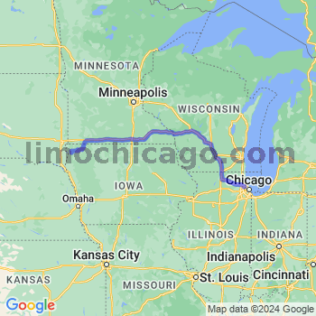Travel from Rock Valley to O'Hare airport Limousine service to O'Hare airport (ORD)