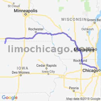 Travel from Estherville to O'Hare airport Limousine service to O'Hare airport (ORD)