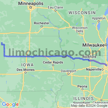 Travel from Everly to O'Hare airport Limousine service to O'Hare airport (ORD)