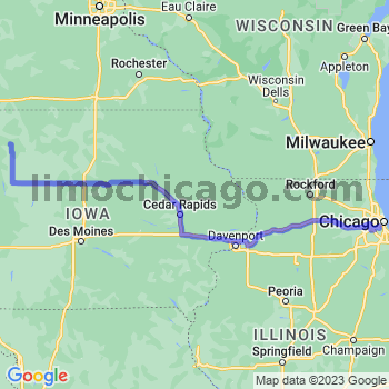 Travel from Gillett Grove to Midway airport Limousine service to Midway airport (MDW)