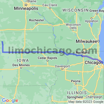 Travel from Gillett Grove to Chicago Loop Limousine service to Chicago Loop