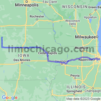Limousine service to Midway airport (MDW)