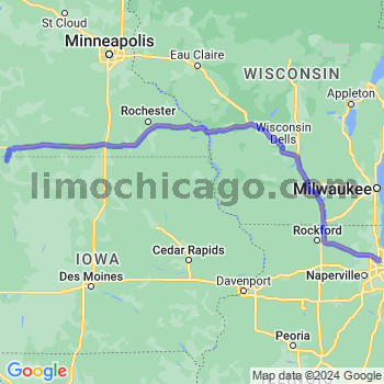 Travel from Lake Park to O'Hare airport Limousine service to O'Hare airport (ORD)