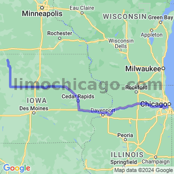 Travel from Wallingford to Midway airport Limousine service to Midway airport (MDW)