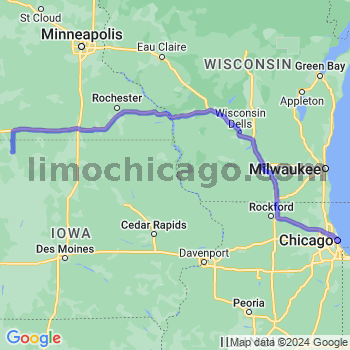 Travel from Wallingford to Chicago Loop Limousine service to Chicago Loop