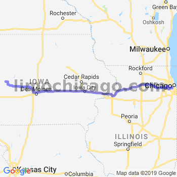 Travel from Halbur to Midway airport Limousine service to Midway airport (MDW)