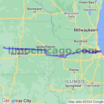 Travel from Lidderdale to Chicago Loop Limousine service to Chicago Loop