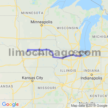 Travel from Odebolt to Midway airport Limousine service to Midway airport (MDW)