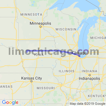 Travel from Odebolt to Chicago Loop Limousine service to Chicago Loop