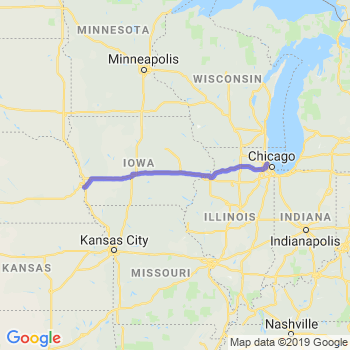Travel from Council Bluffs to O'Hare airport Limousine service to O'Hare airport (ORD)