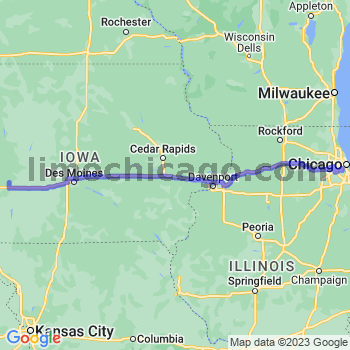 Travel from Elk Horn to Midway airport Limousine service to Midway airport (MDW)